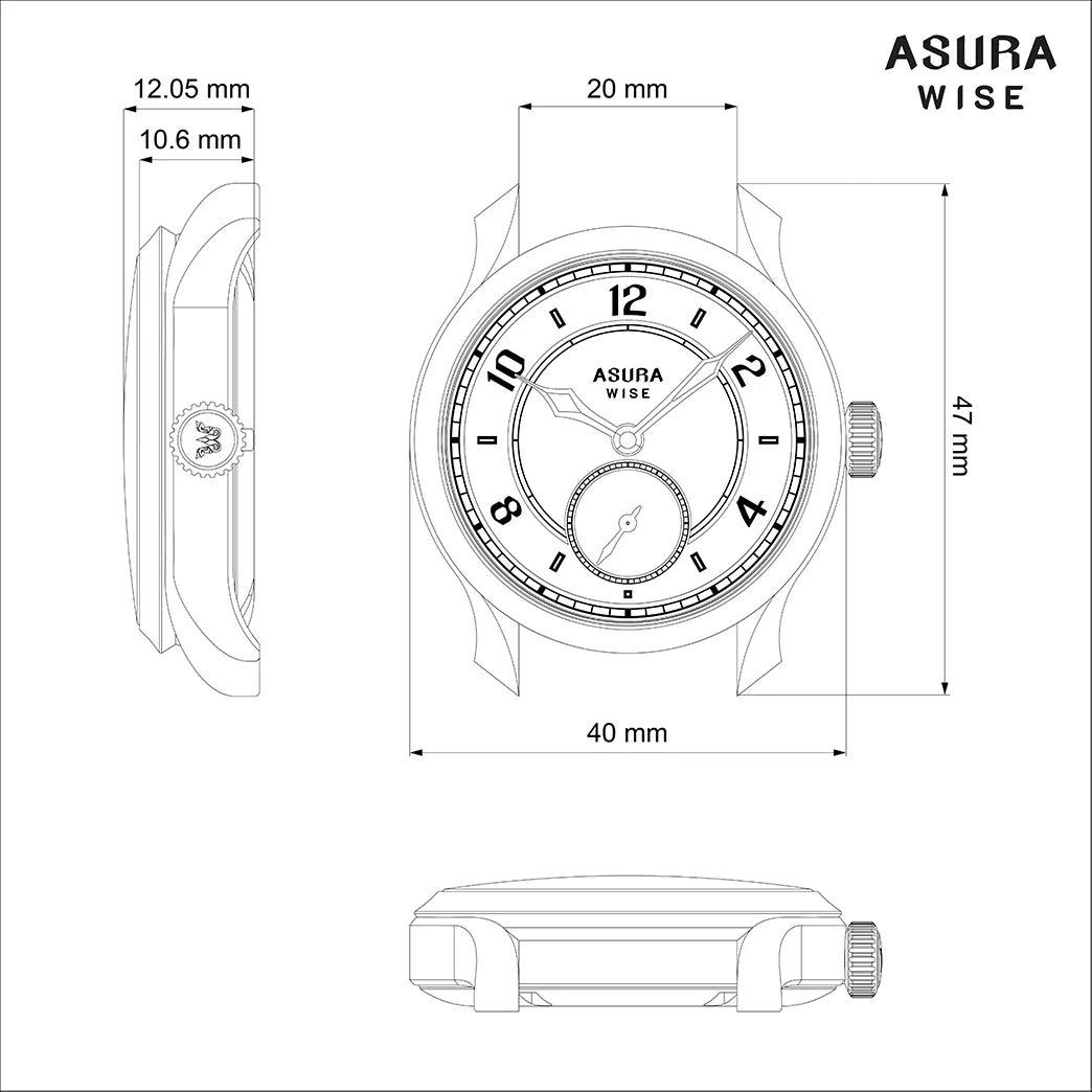 Wise ASURA AS-510A Swiss movement