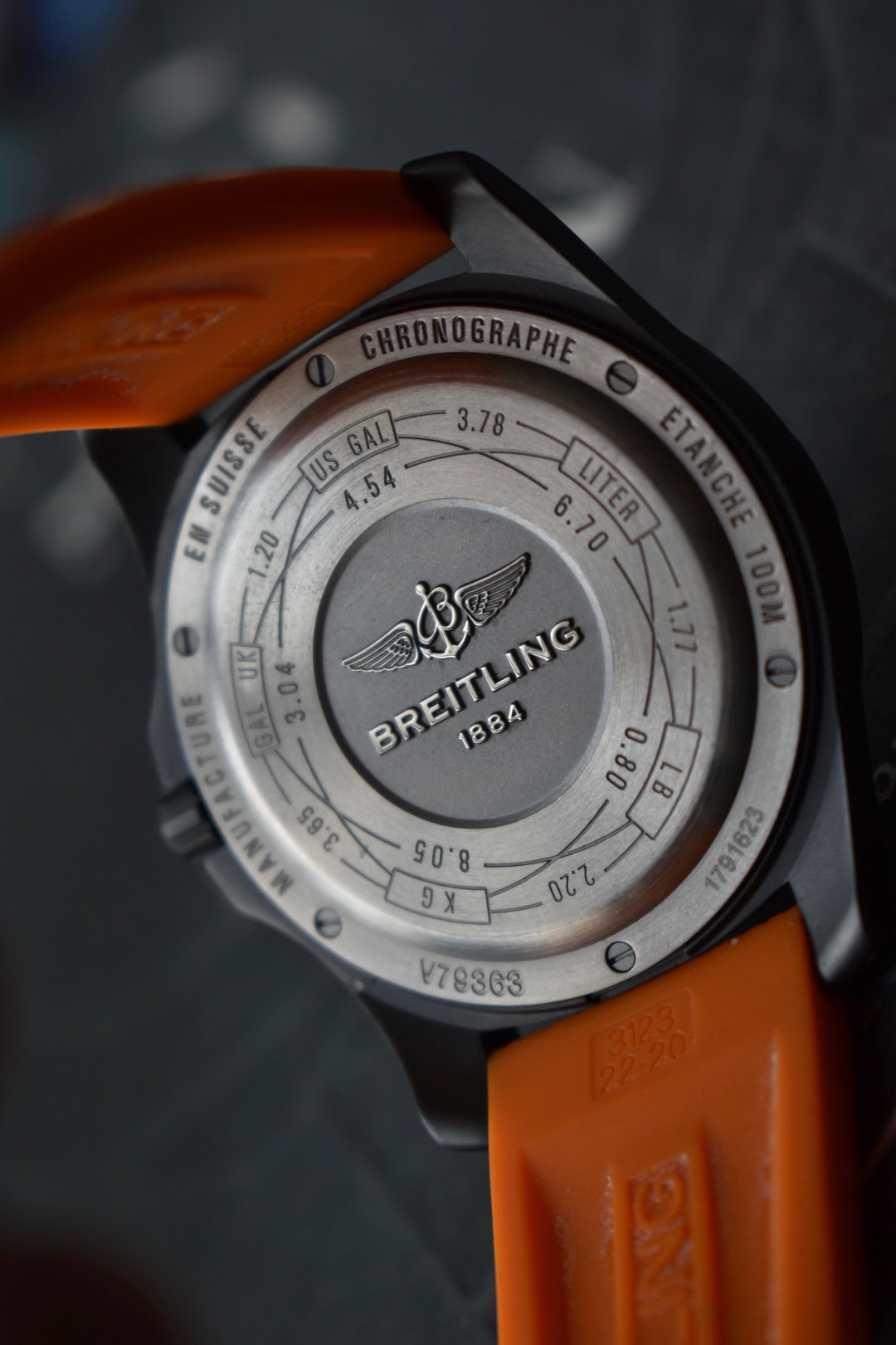 Pre-owned Breitling Aerospace V79363
