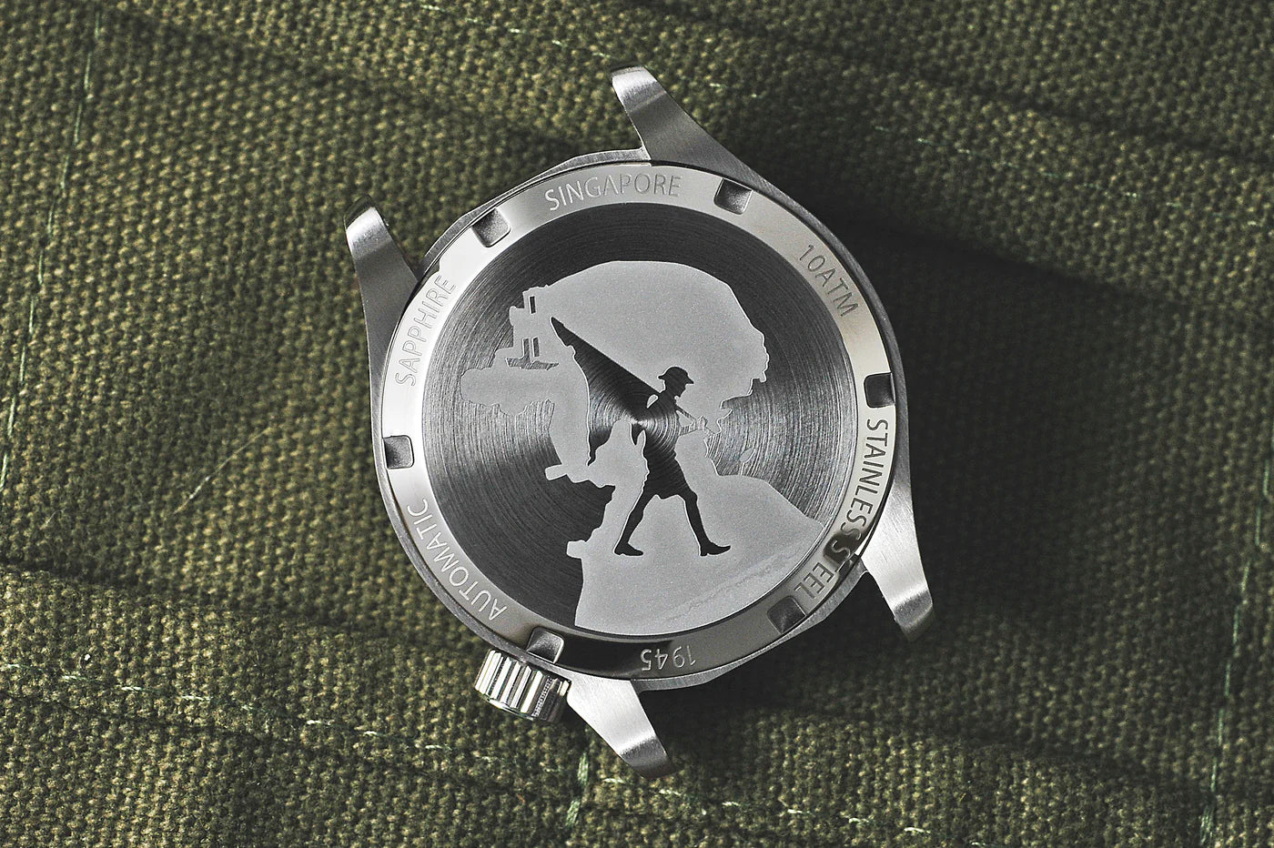 Vario 1945 D12 Army Green Field Watch