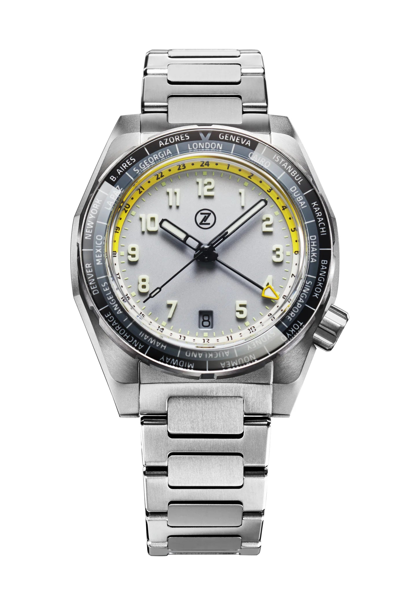 Zelos Thresher Worldtimer-Chalk