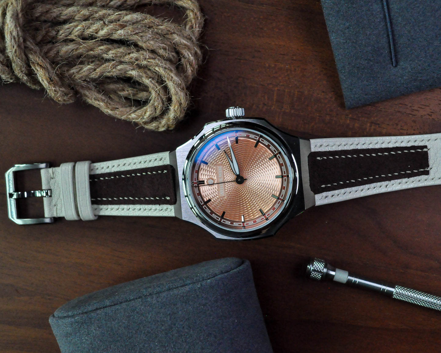 Atelier Wen Perception Strap white/maroon