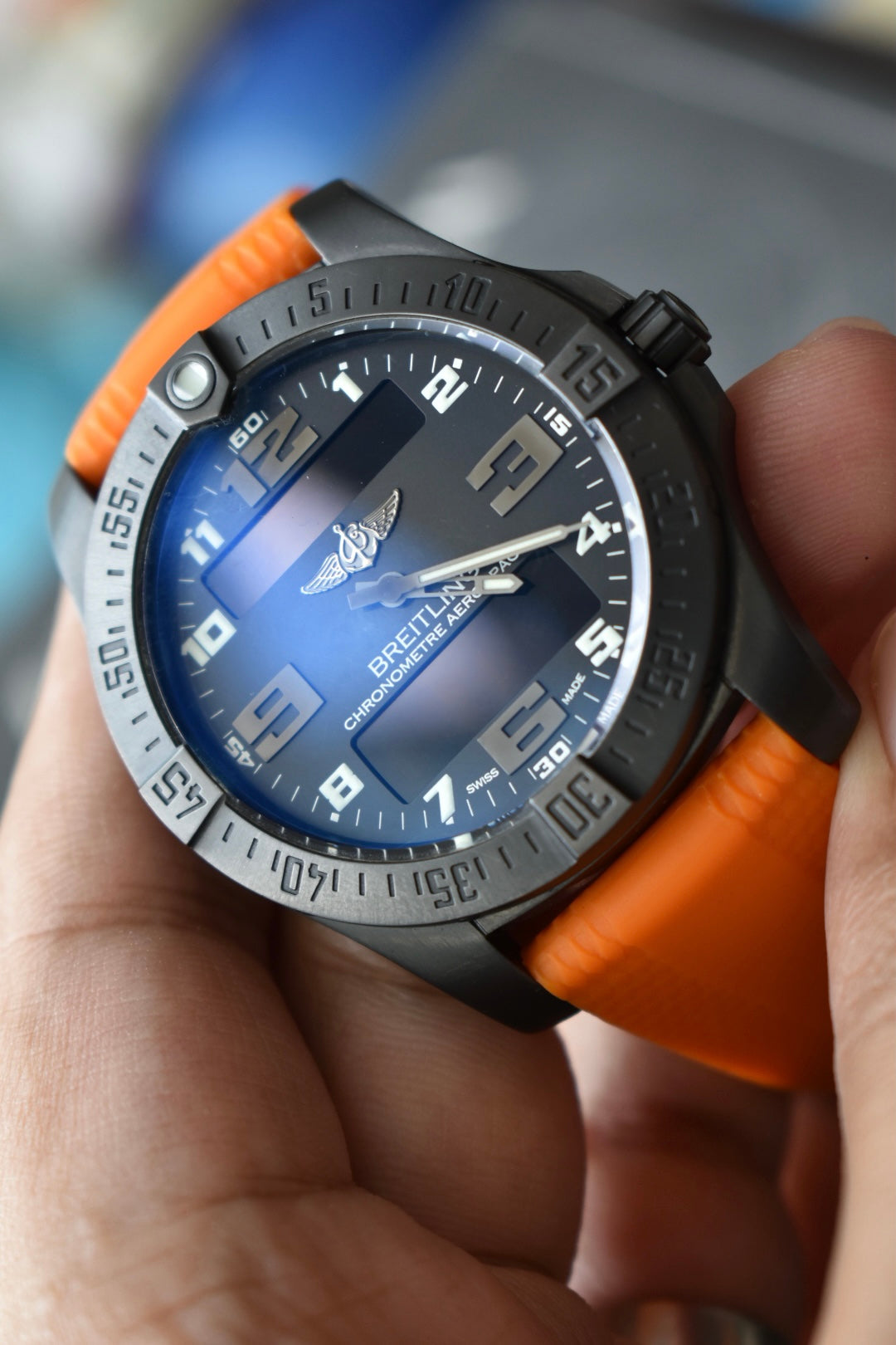 Pre-owned Breitling Aerospace V79363