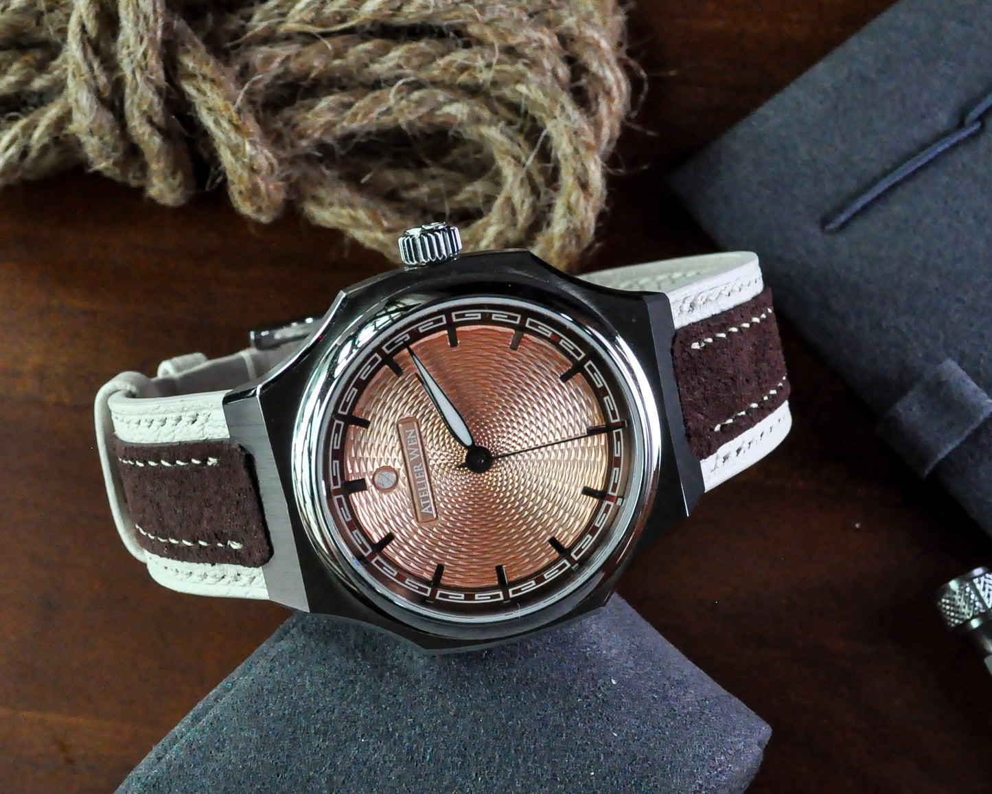 Atelier Wen Perception Strap white/maroon