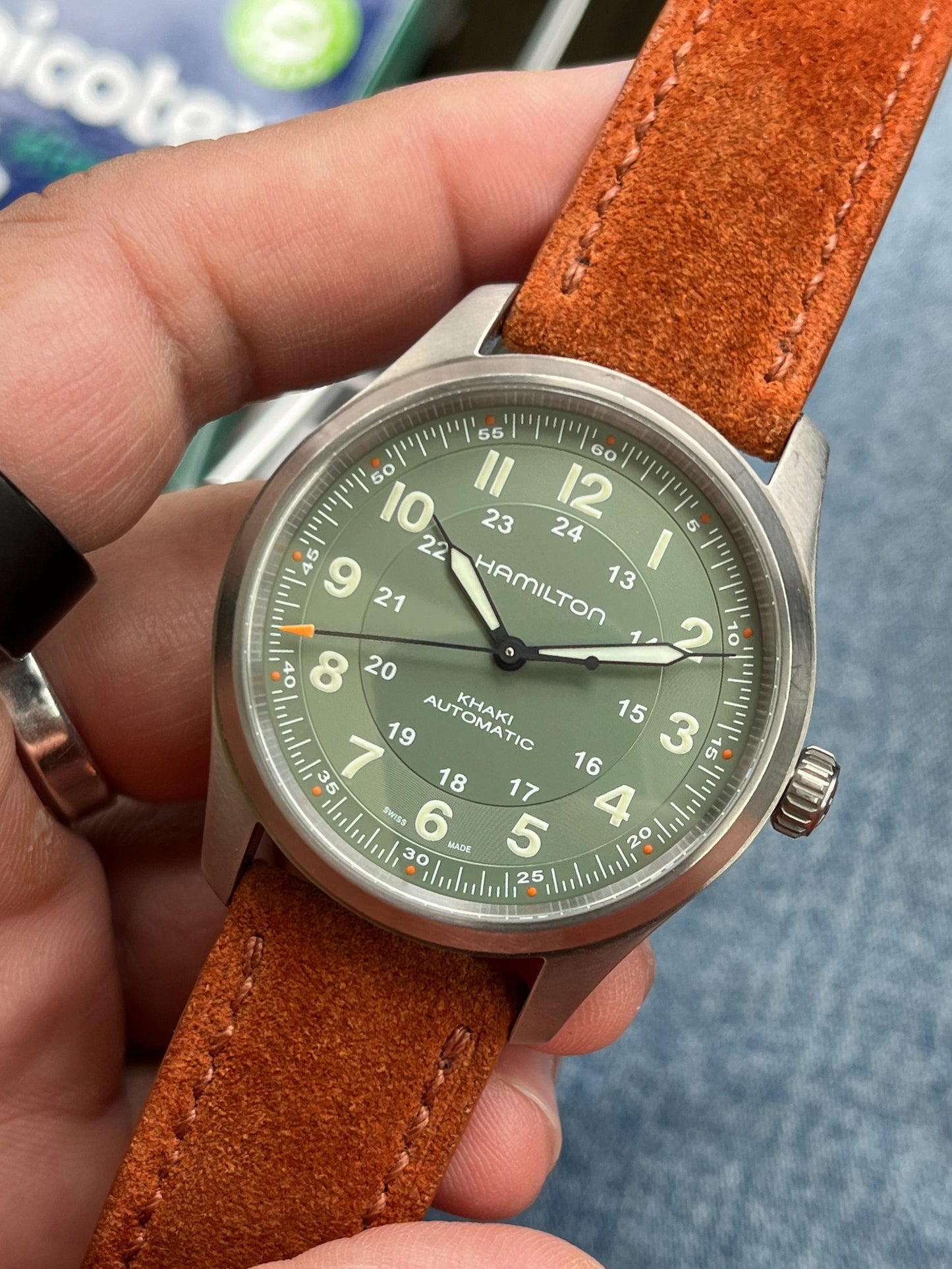 Preloved Hamilton Khaki field Titanium H70205860