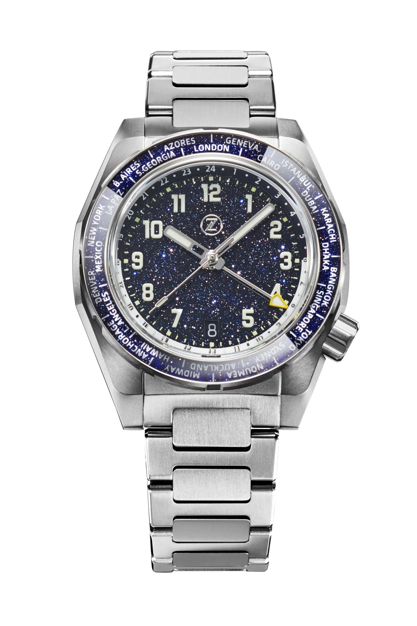 Zelos Thresher Worldtimer-Aventurine