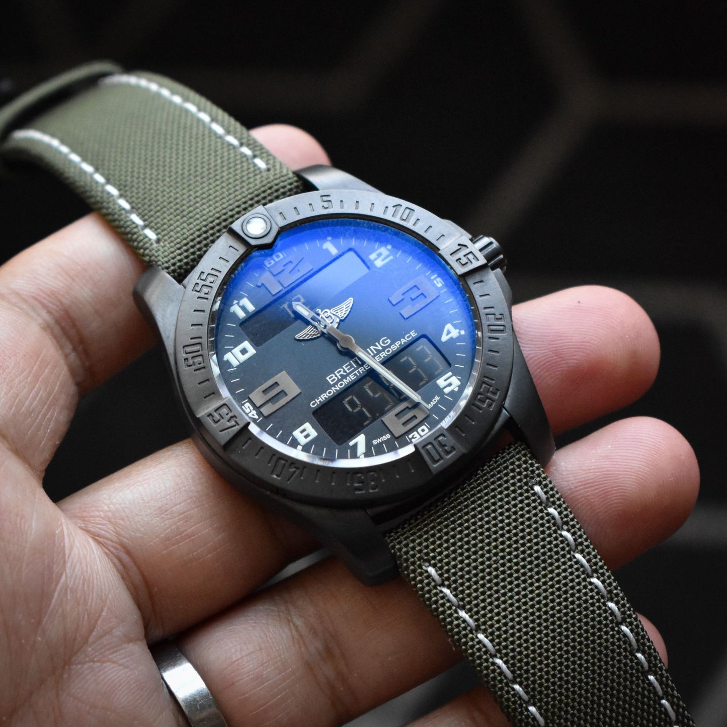 Pre-owned Breitling Aerospace V79363