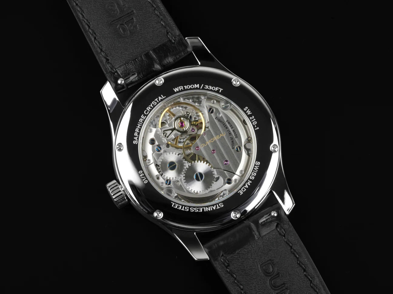 Dumoreau DM02 Roman Indices with Emrald Green Dial
