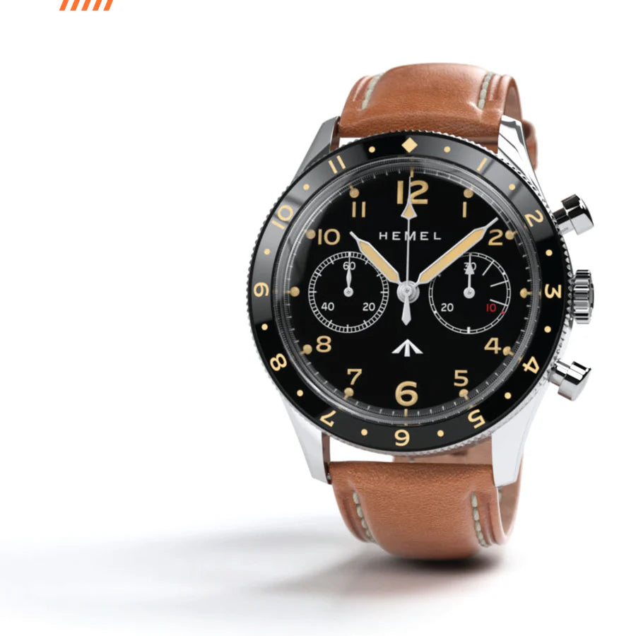 Hemel Airfoil- Handwound Aviation Watch