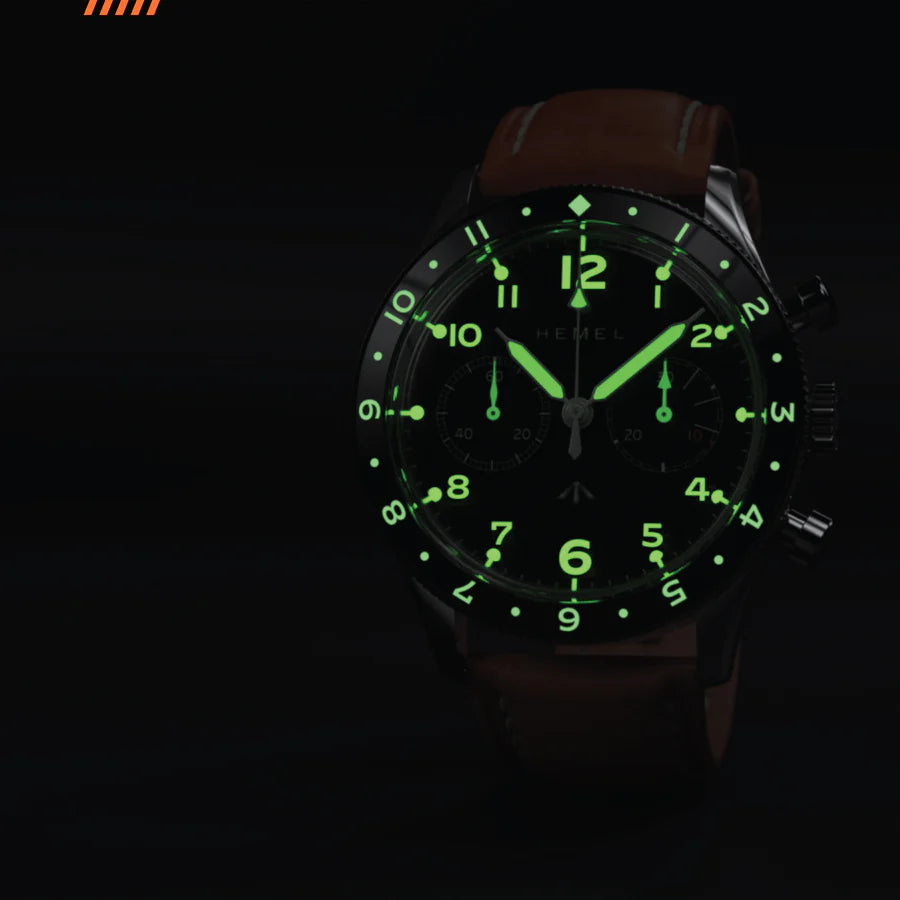 Hemel Airfoil- Handwound Aviation Watch