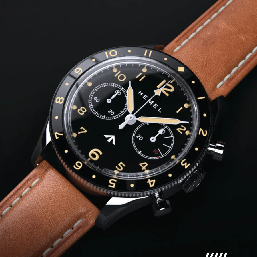 Hemel Airfoil- Handwound Aviation Watch