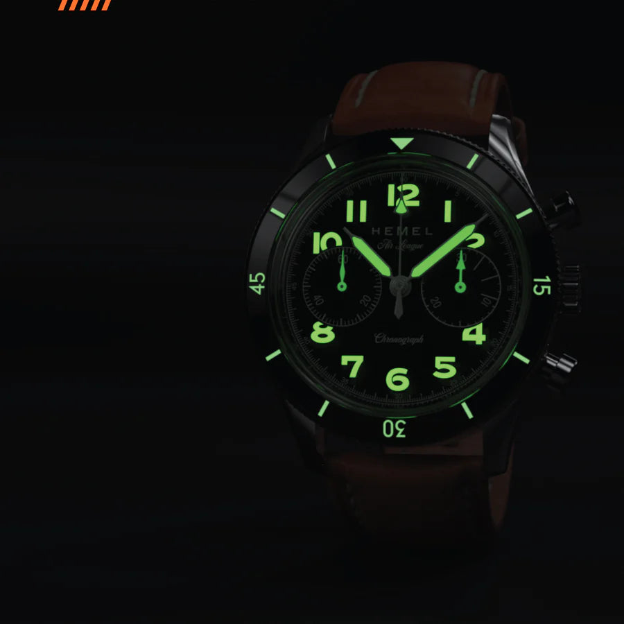 Hemel Air League Special- Handwound Aviation Watch