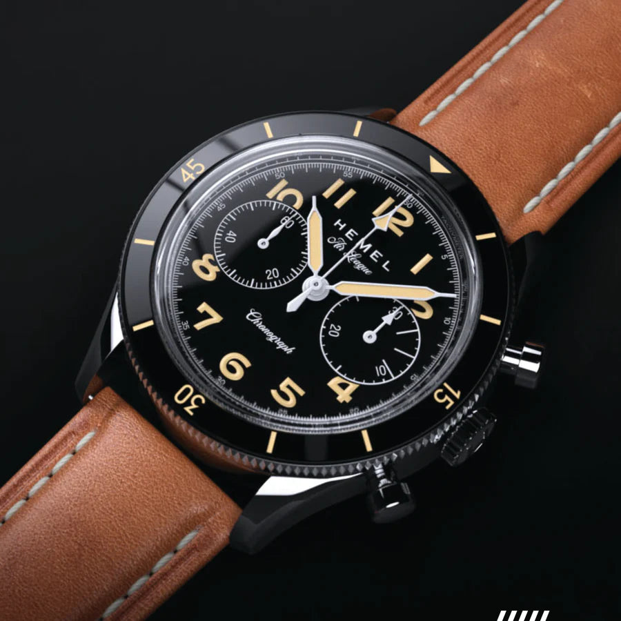 Hemel Air League Special- Handwound Aviation Watch