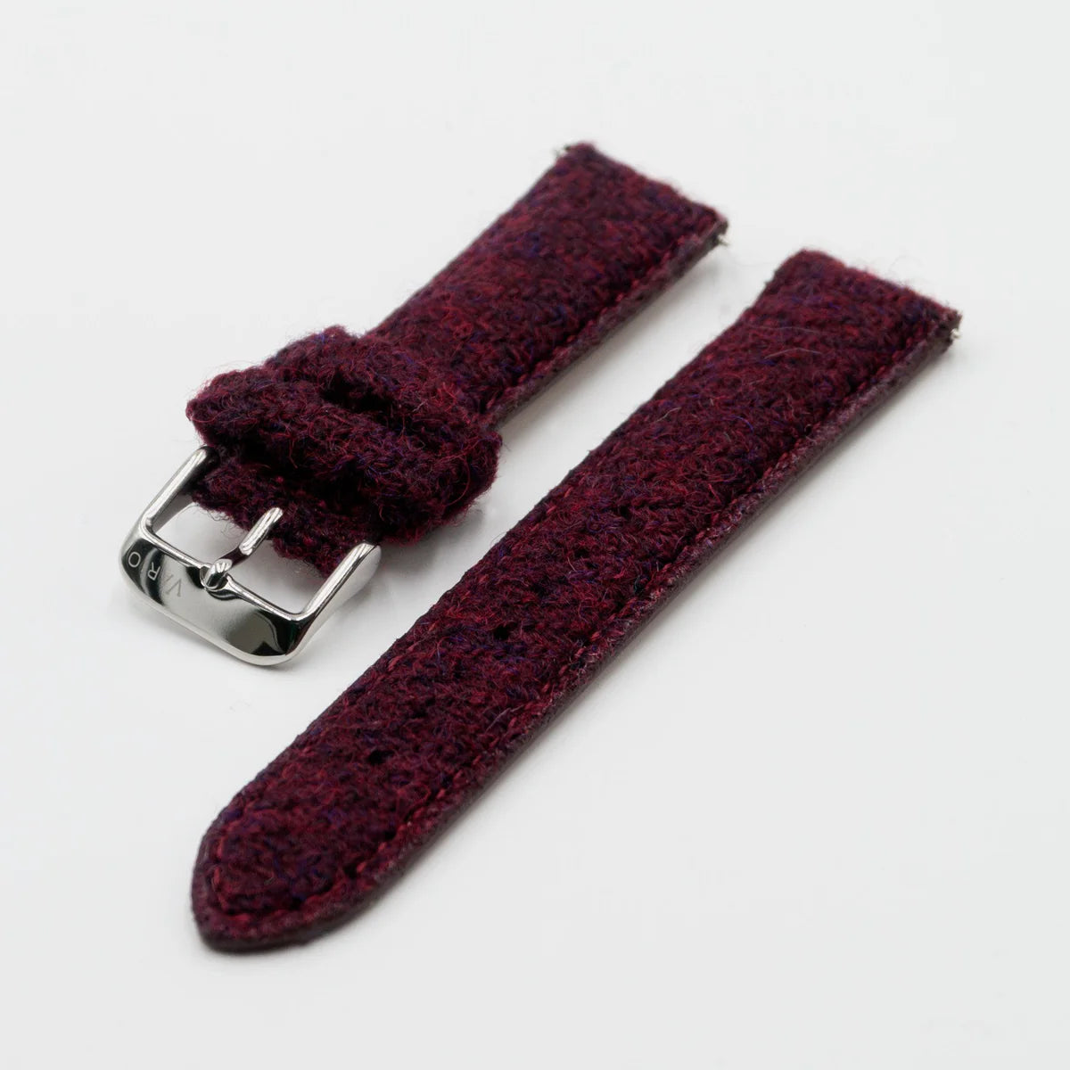 Vario Harris Tweed Merlot red