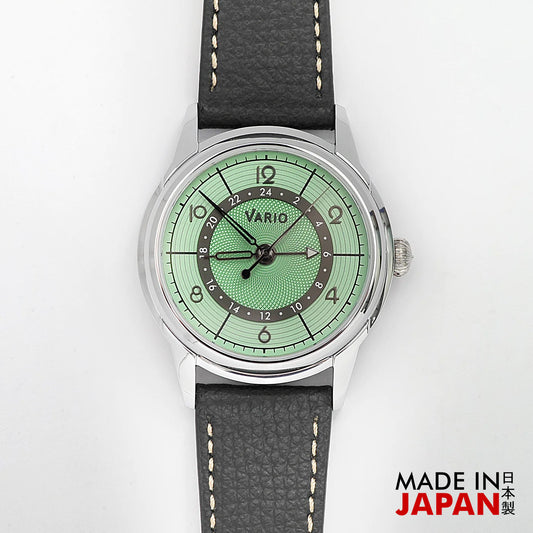 Vario Empire Seasons True GMT Spring Green Automatic Dress Watch