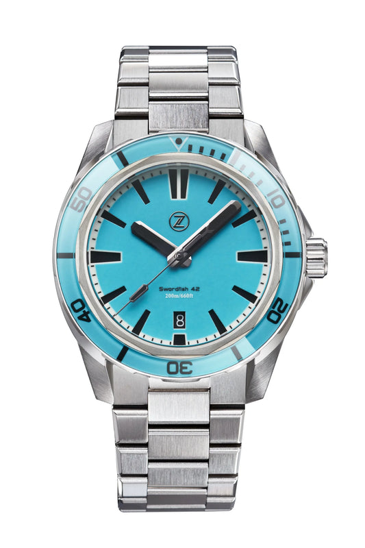 Zelos Swordfish 42mm Sky Blue