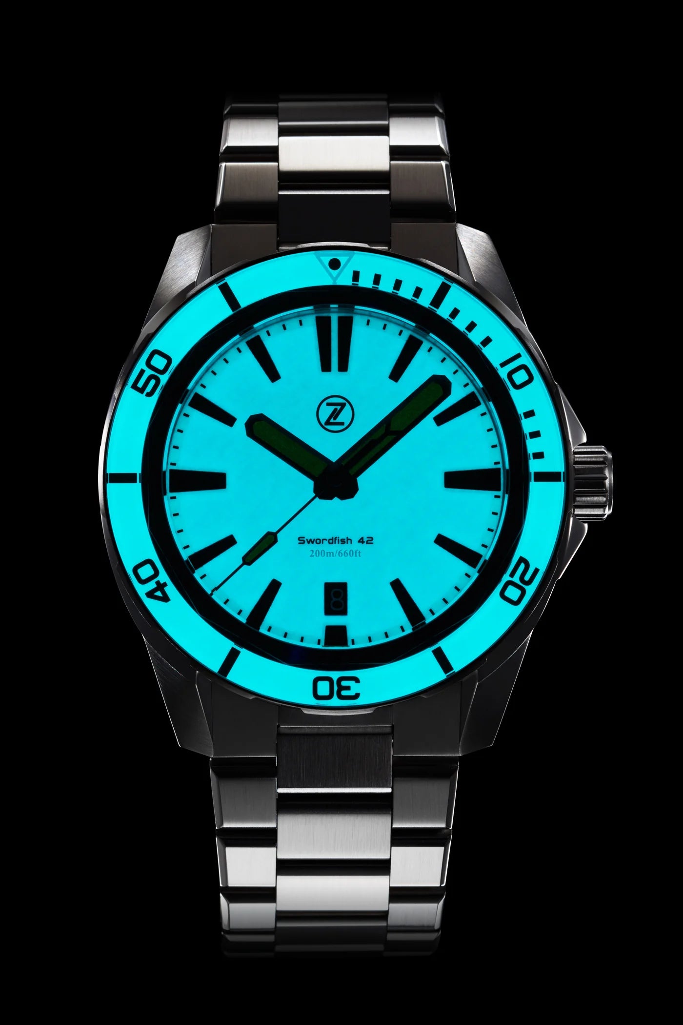 Zelos Swordfish 42mm Sky Blue