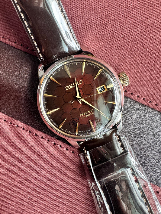 Brand New SEIKO Presage Cocktail Time 'Pomegranate Honey' SRPL21J1 70th anniversary of Seiko in Taiwan