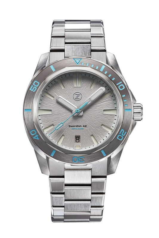 Zelos Swordfish 42mm “Arctic”