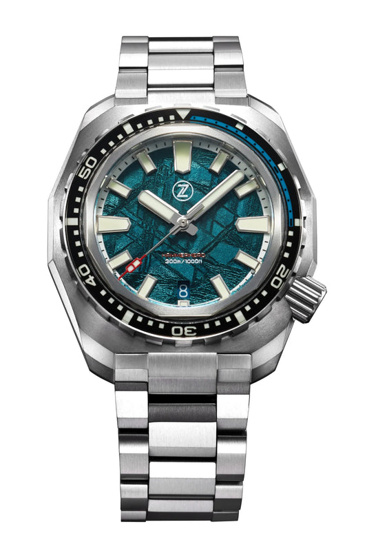 Zelos HAMMERHEAD V3 300M TI 'TEAL METEORITE'