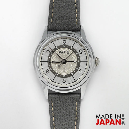 Vario Empire Seasons True GMT Winter White Automatic Dress Watch